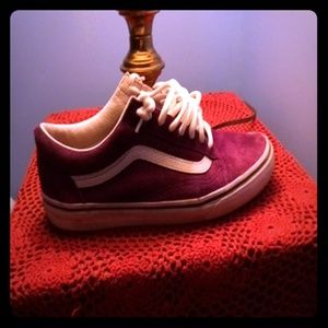 A vintage 2005 pair of limited Scotchgard vans